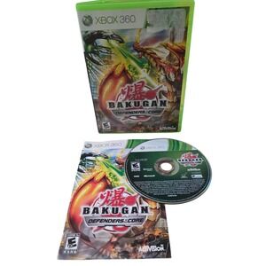 Bakugan Defenders of the Core Xbox 360 Game CIB Activision 2010 E10+